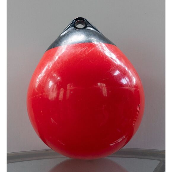 Boat Mooring Buoy 10 inch - Round Boat‎ Fender Ball Boat Buoy Ball - Inflatable - Picture 6 of 9